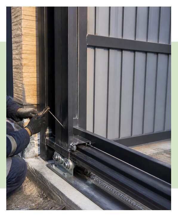 Изготовление откатных ворот на заказ в Мценске под ключ
